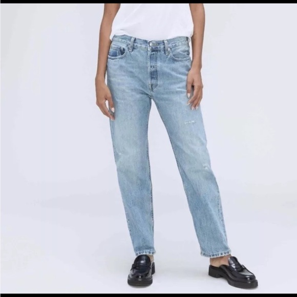 Everlane Denim - NWT EVERLANE SIZE 33 The Relaxed‎ Straight Fit leg Organic Cotton Jeans